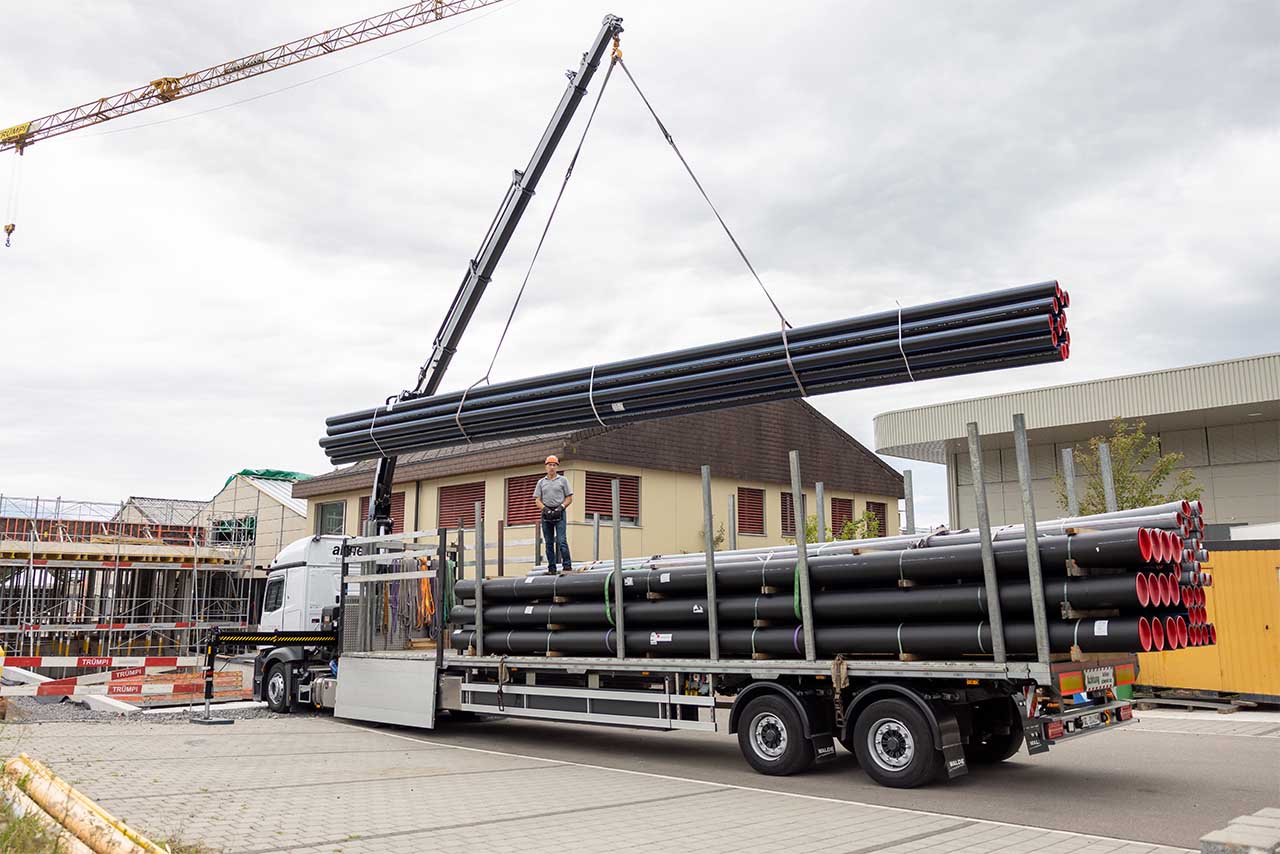 Baumateriallogistik